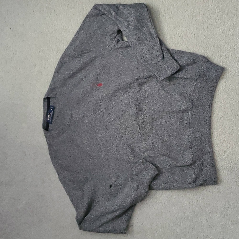 Polo Ralph Lauren Crewneck Sweater. Dark Gray. Medium but runs small.
